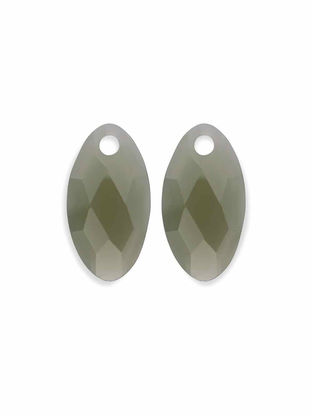 sparkling jewels hangers leaf lime jade