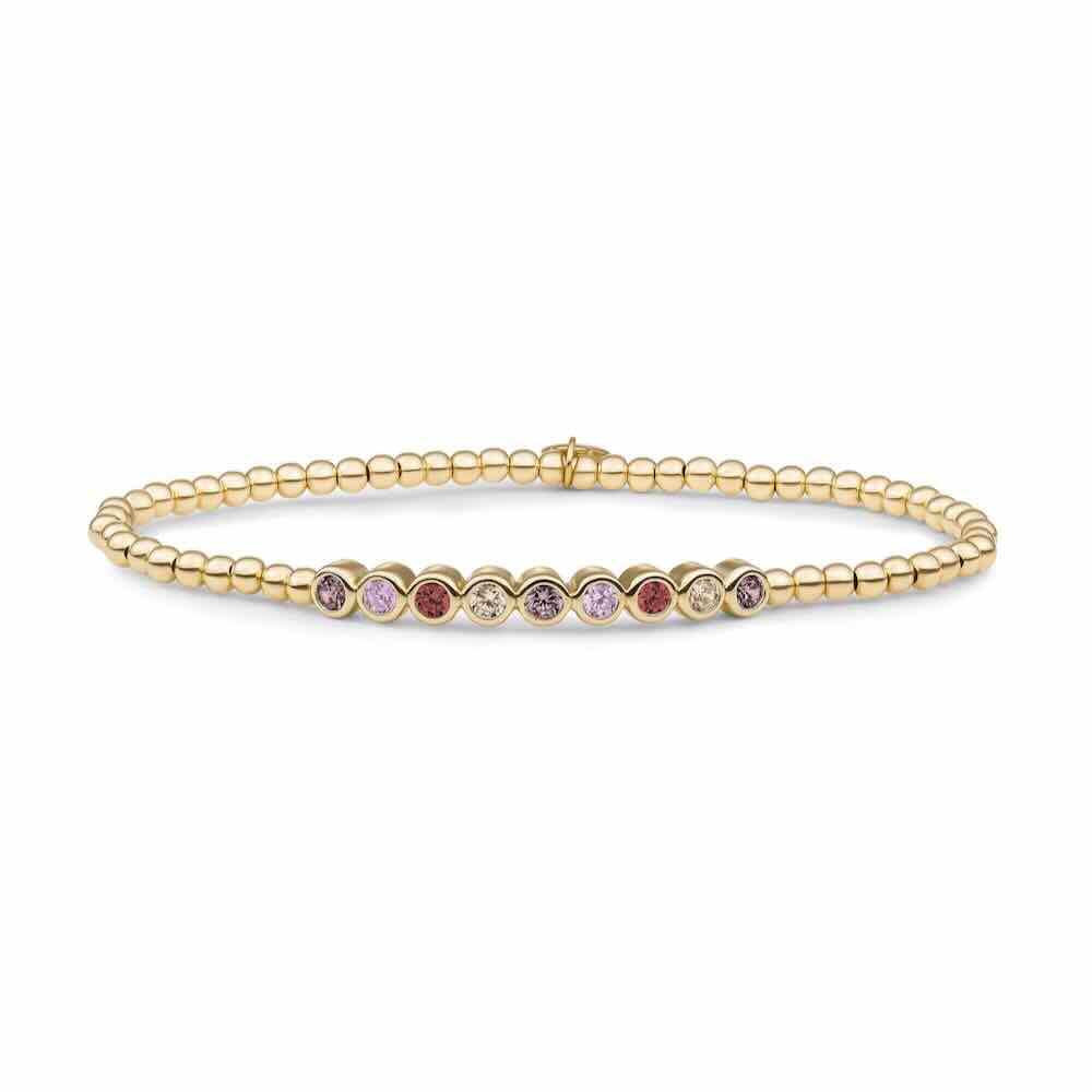 sparkling jewels armband crystal tube multi winter