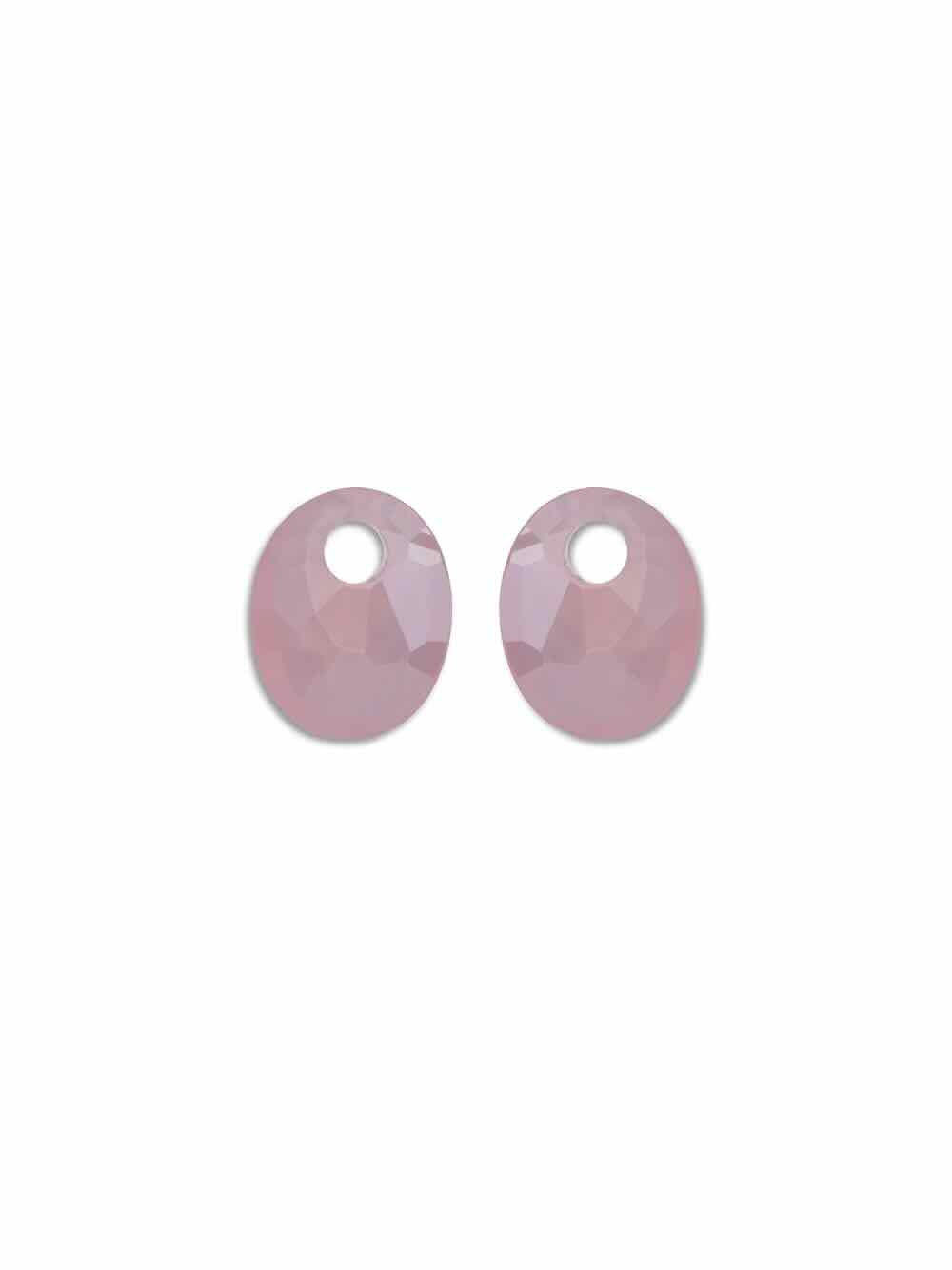 sparkling jewels twist small oval pink opalite