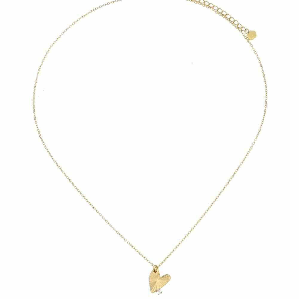Rose & Camellia ketting little sparkle heart