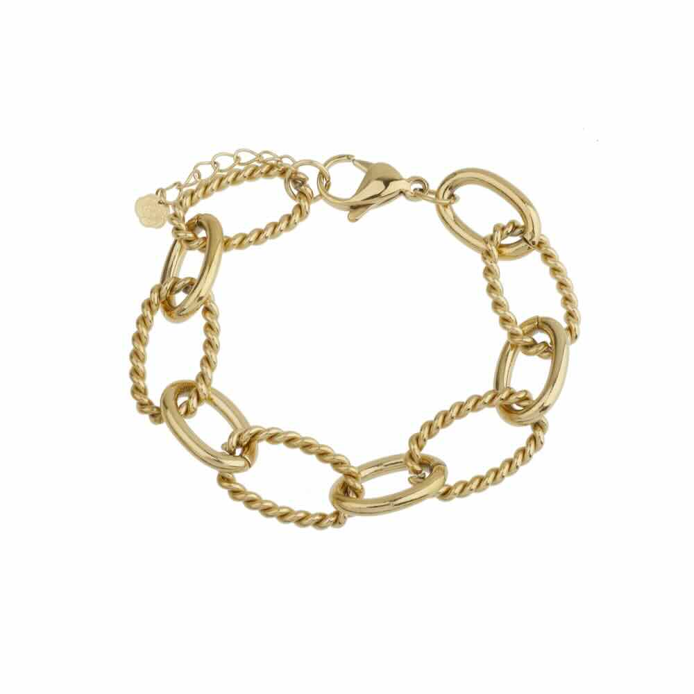 Rose & Camellia armband big swirl