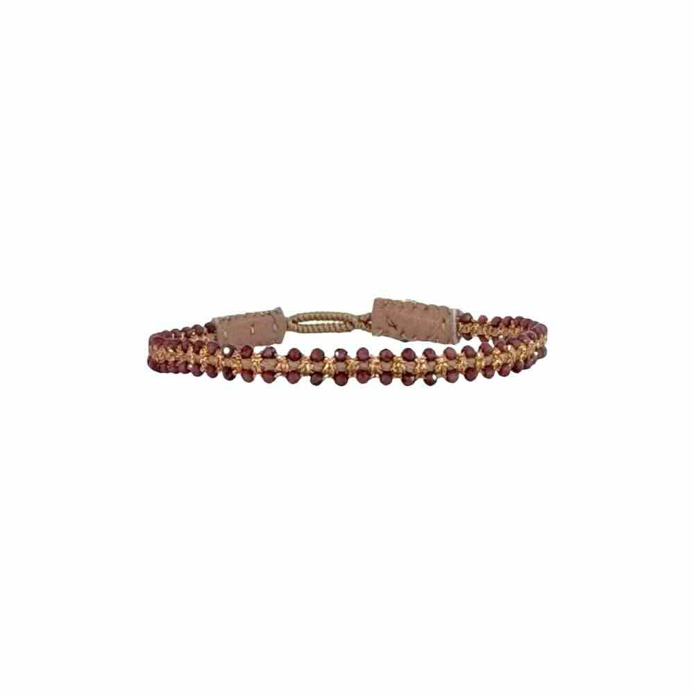 ibu jewels armband cap pure garnet