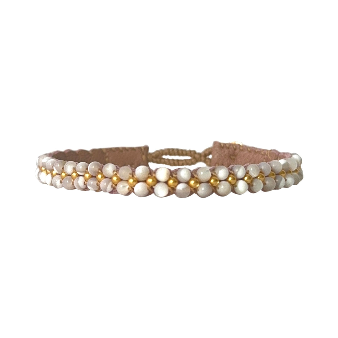 ibu jewels armband bee mother of pearl