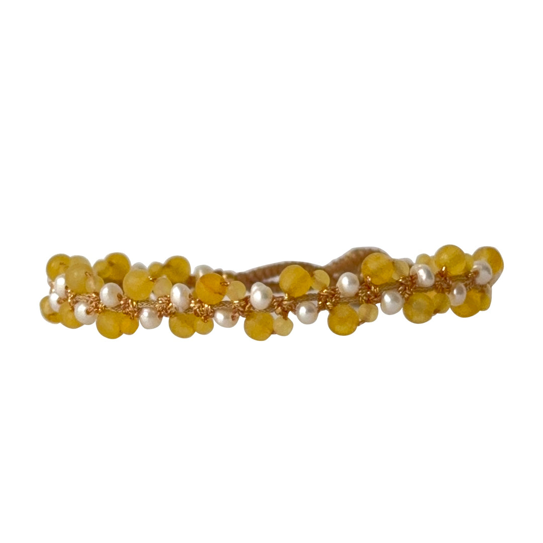 ibu jewels armband lulu abel yellow jade