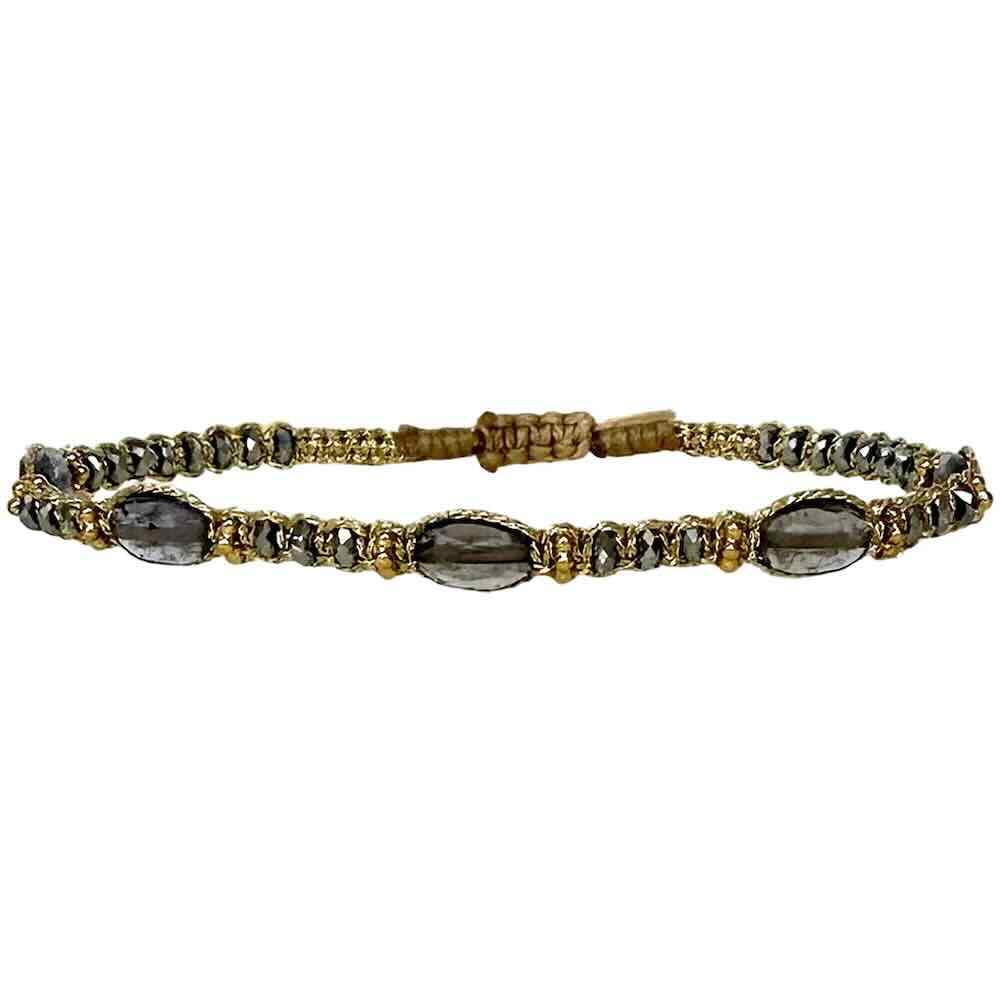 leju armband aura grey gold