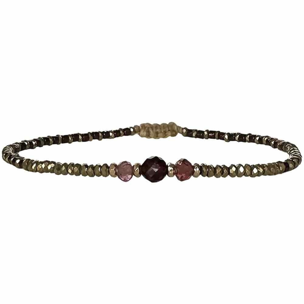 leju armband luxe bordeaux