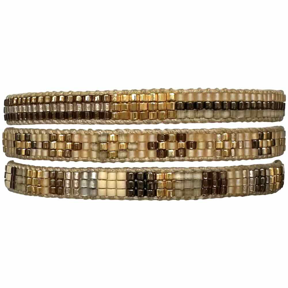 leju armband brown middle (kies je soort)