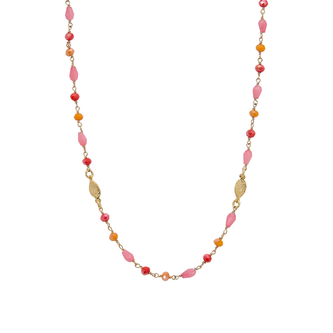 Une a Une ketting Farandole orange