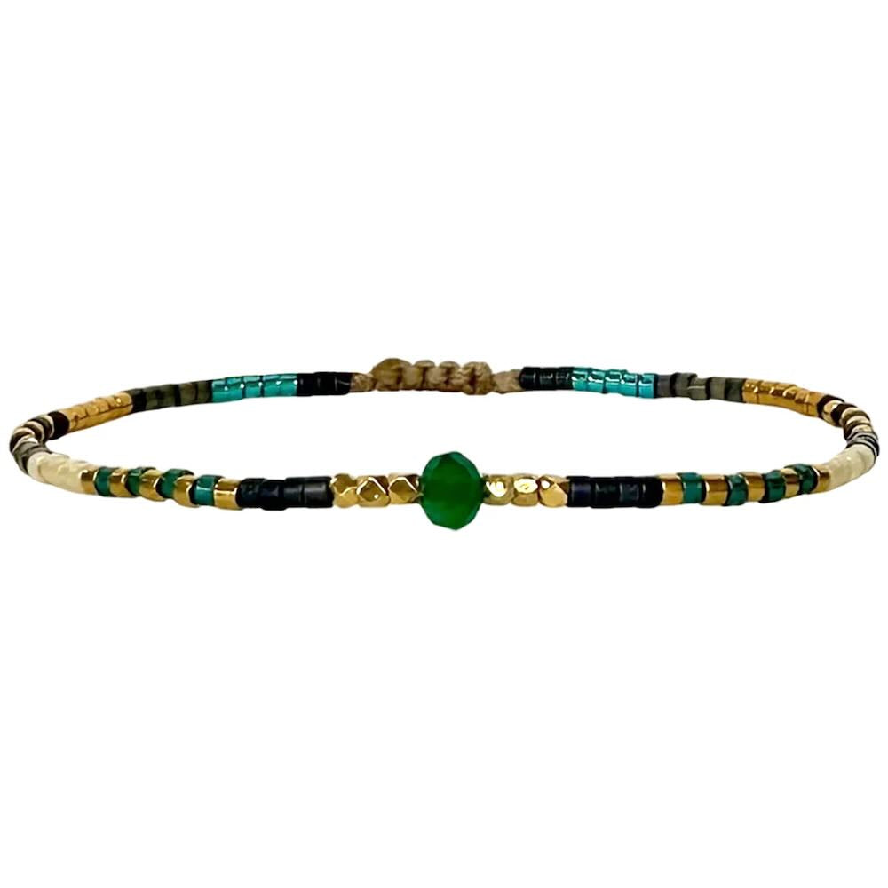 leju armband daisy green