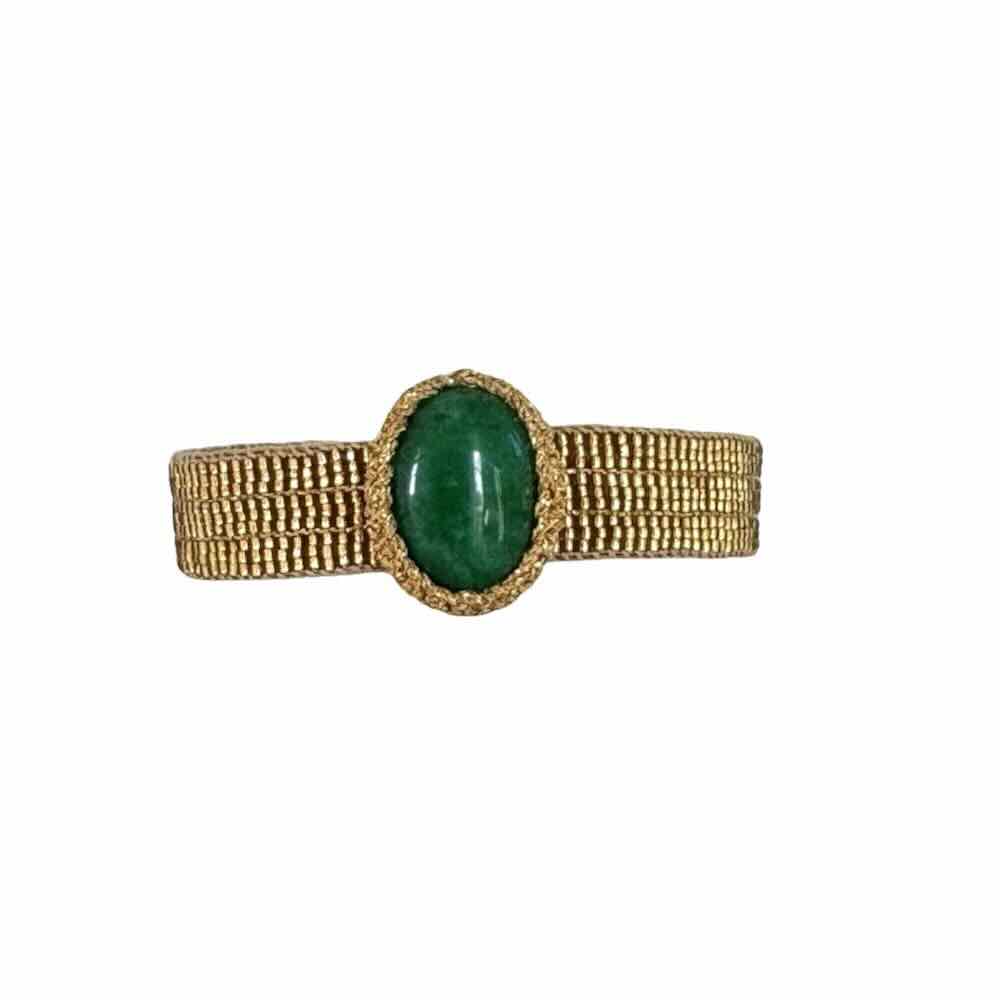 ibu jewels armband bamboo jules green jade