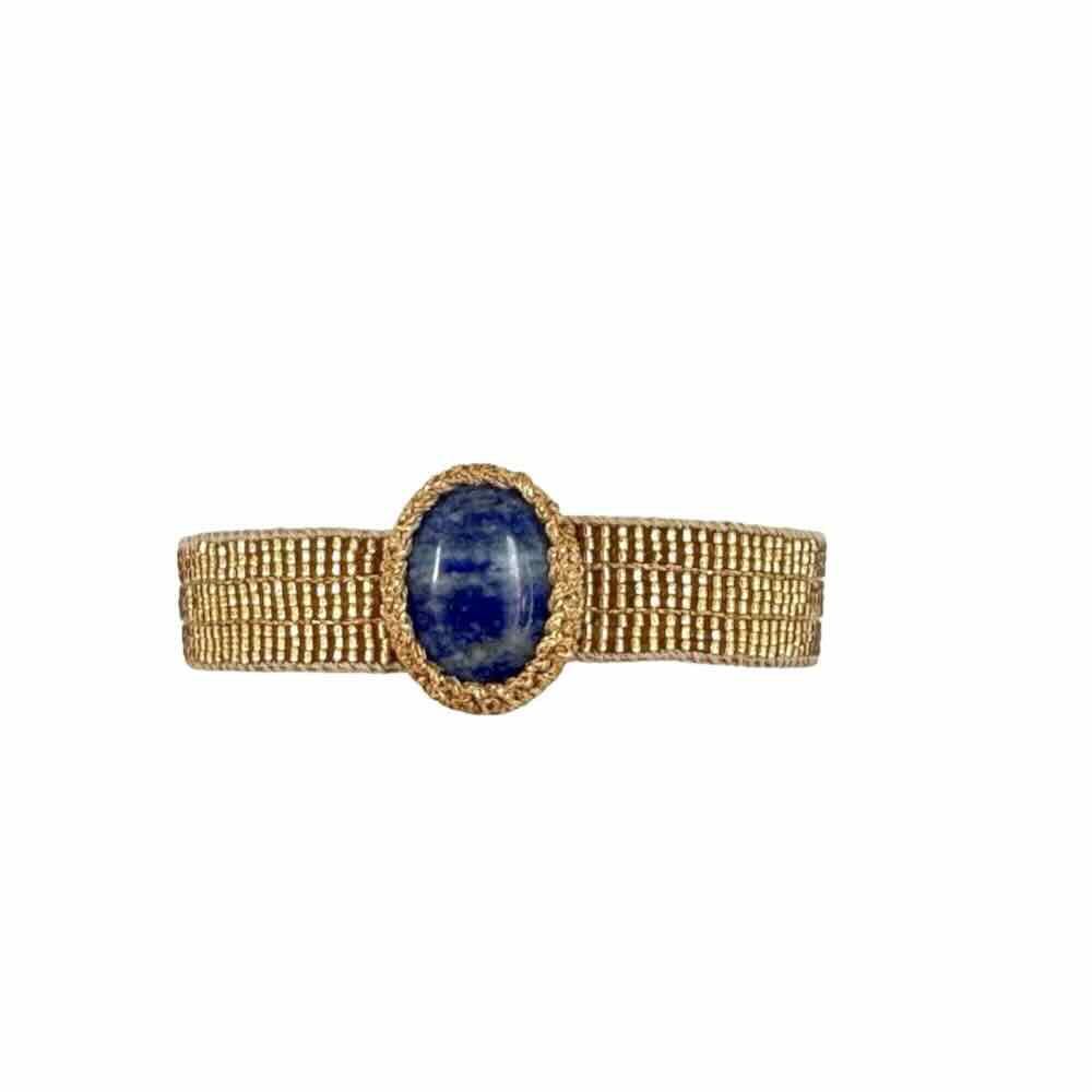 ibu jewels armband bamboo jules blue agate