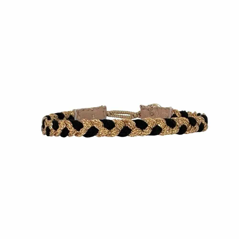 ibu jewels armband cap maya black