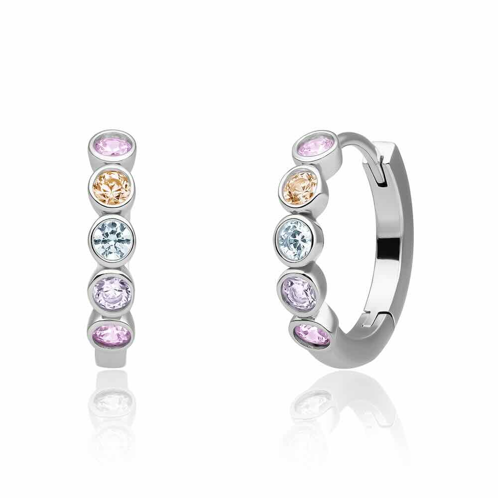sparkling jewels tube huggies silver multi