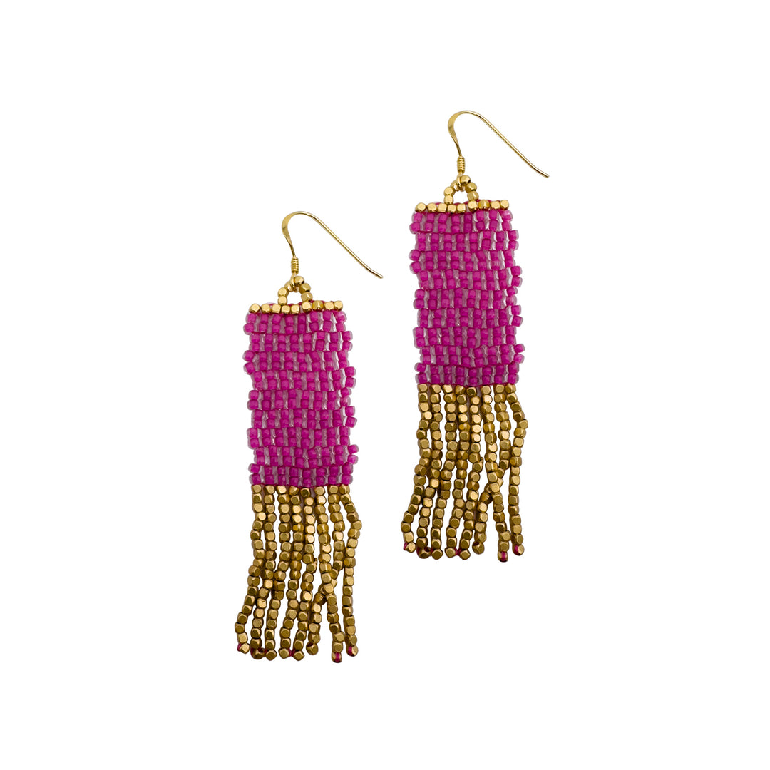 ibu jewels oorbellen gigi fuchsia