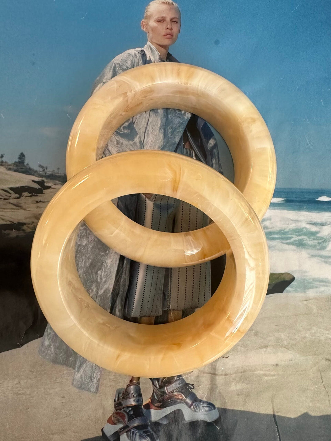 Ellen Beekmans bangle butter yellow