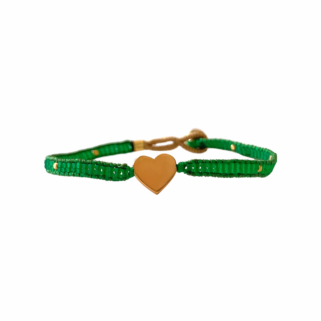 ibu jewels armband jill heart grass