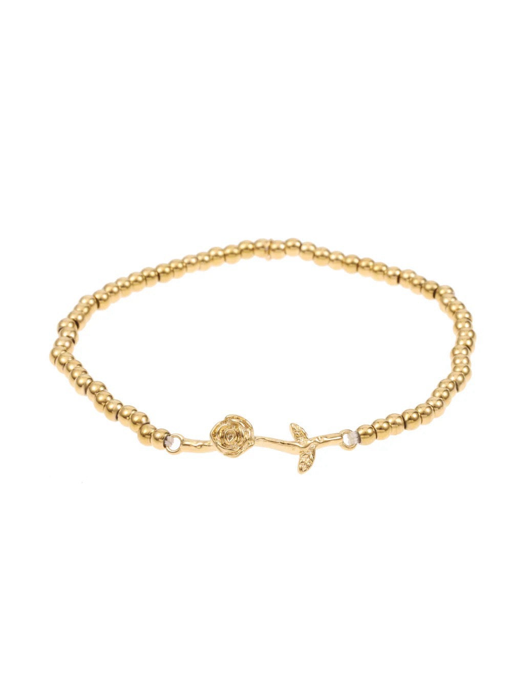 Rose & Camellia armband bubble rose