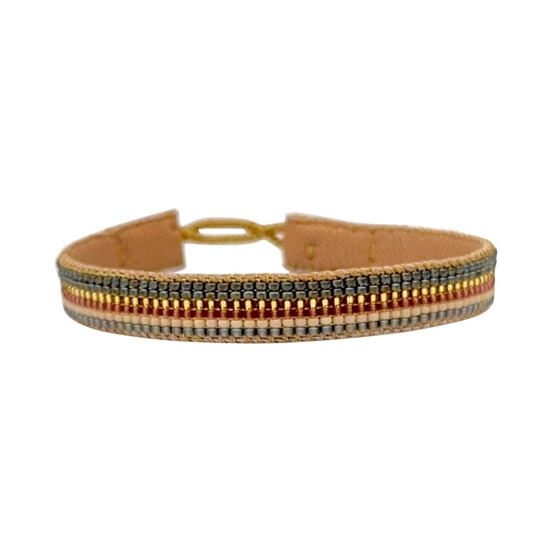 ibu jewels armband half cuff mix gunmetal