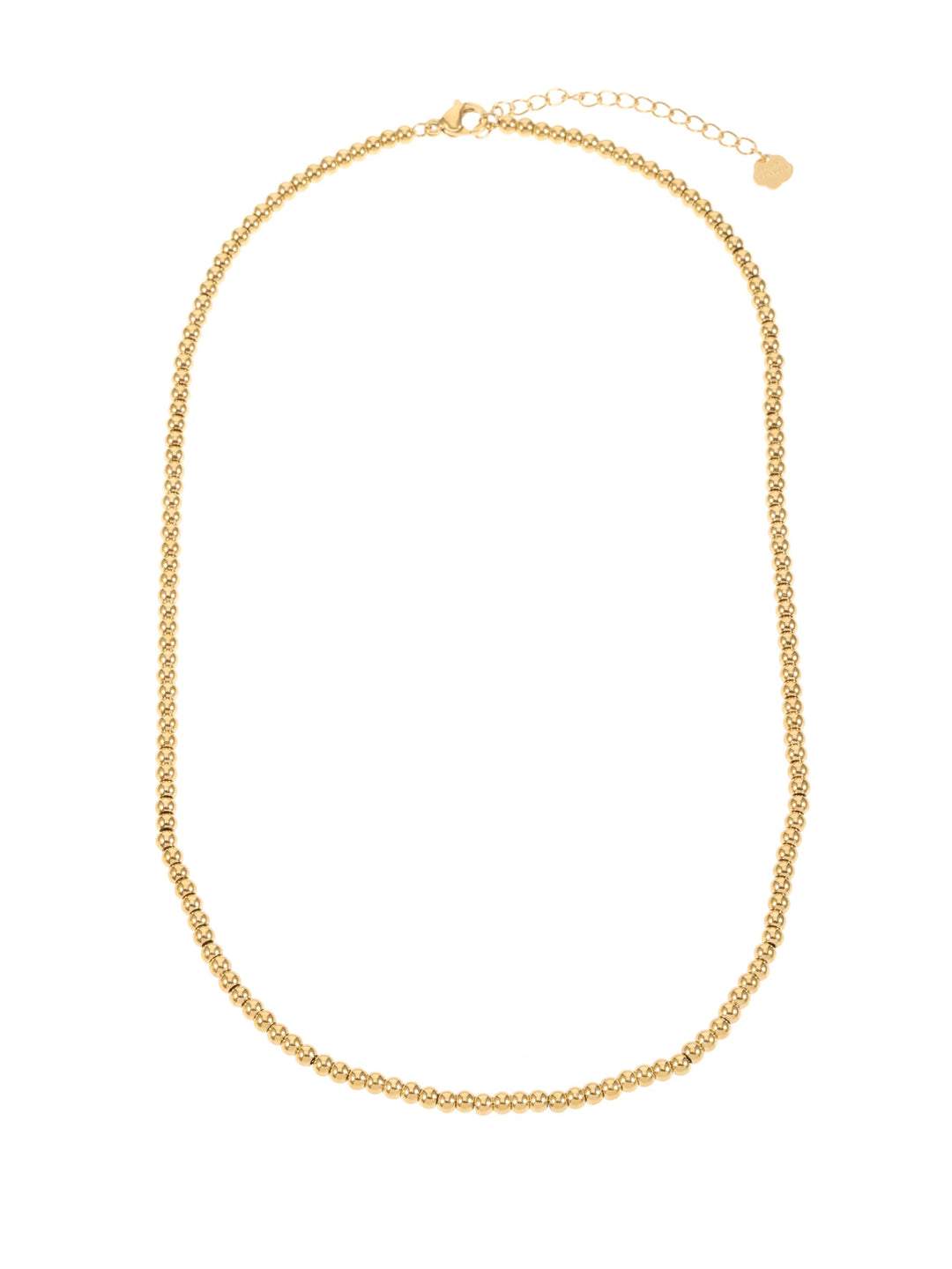 Rose & Camellia ketting golden rounds