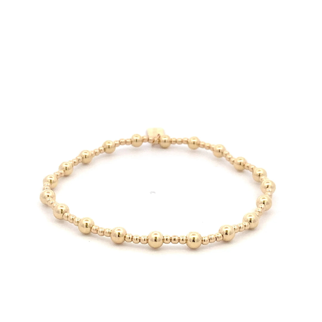 Pscallme armband basic dot mix gold coloured