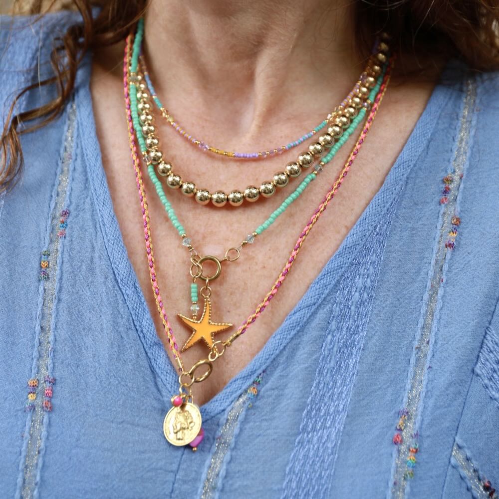 widaro ketting mix blue