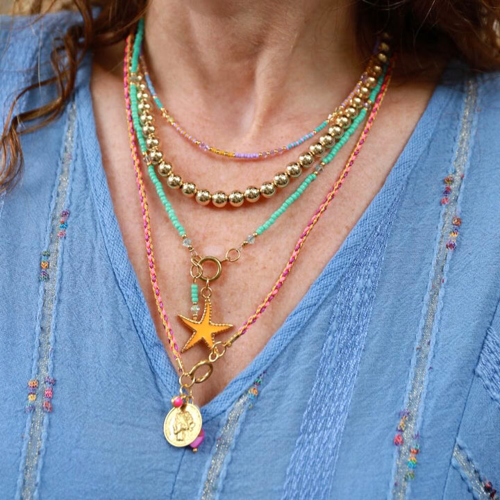 widaro ketting mix blue