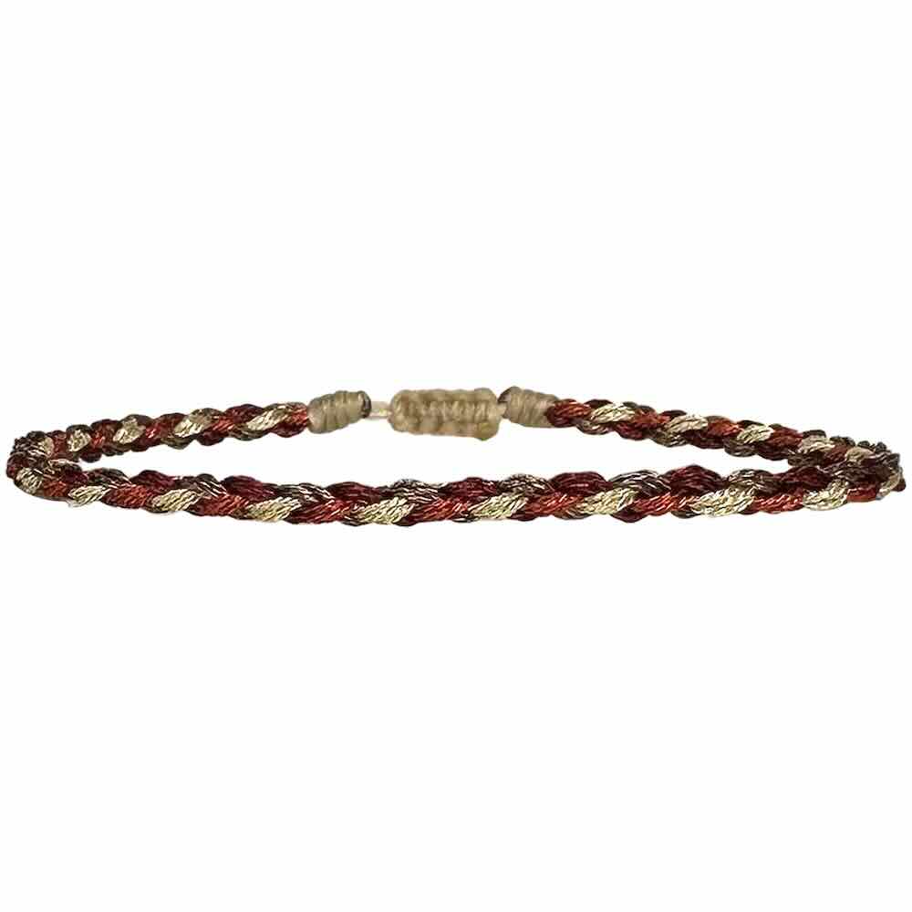 leju armband metallic bordeaux