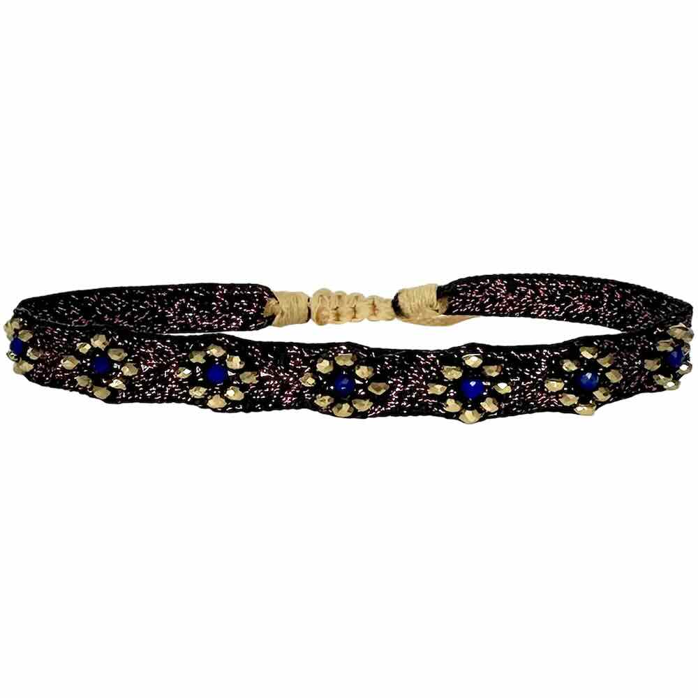 leju armband florence purple blue