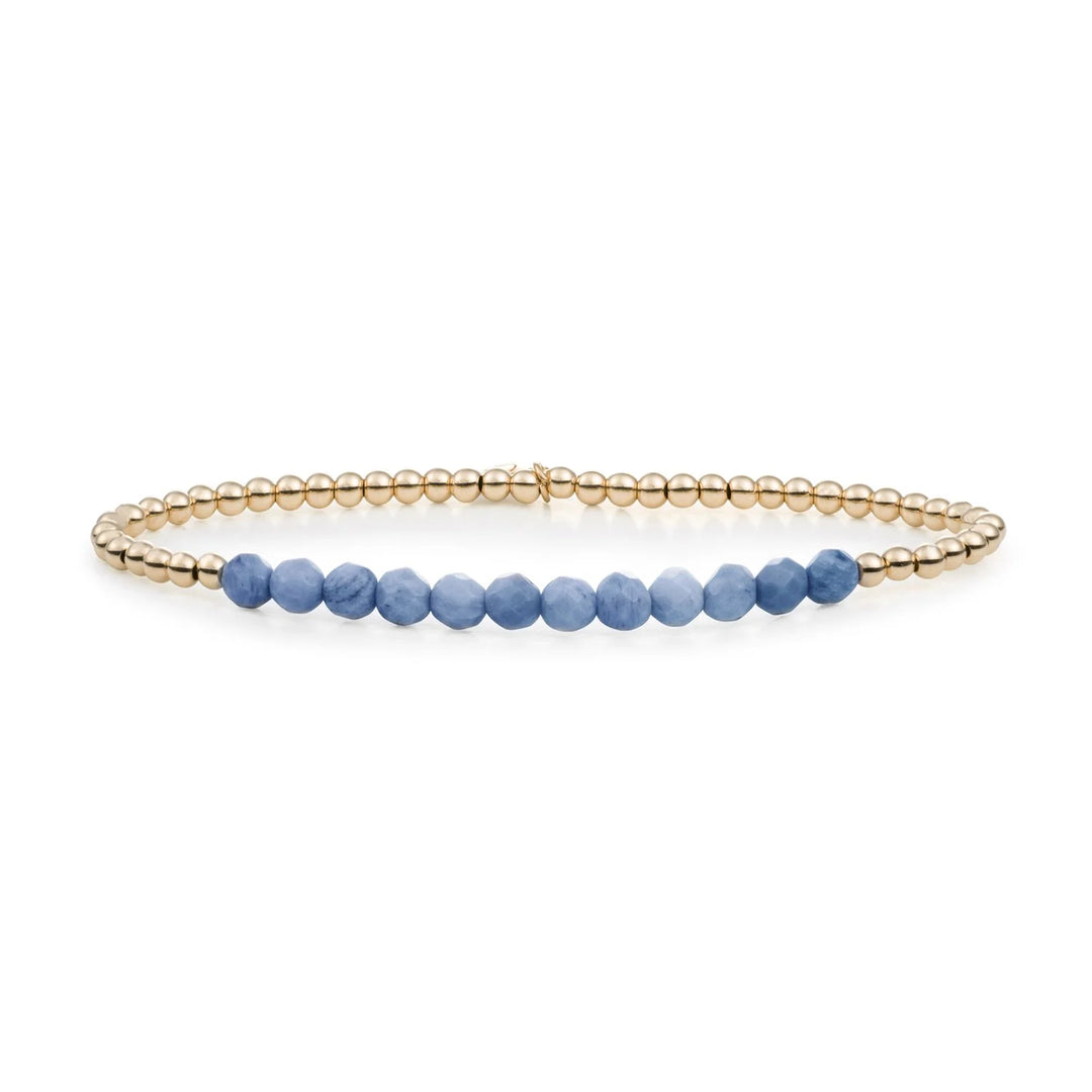 sparkling jewels armband universe blue aventurine