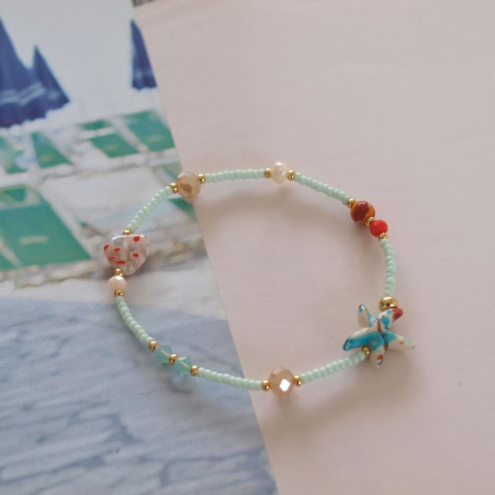 widaro ketting/armband  beachy mint