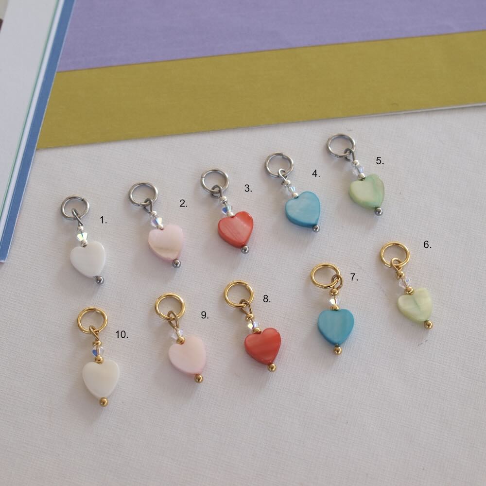 bedels color hearts (kies je kleur)