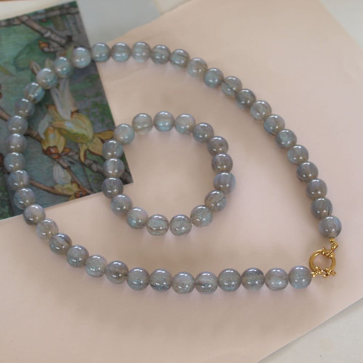 widaro ketting big grey sparkle