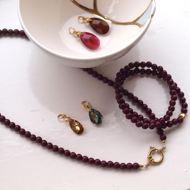 widaro bedel ruby or brown drop (kies je kleur)