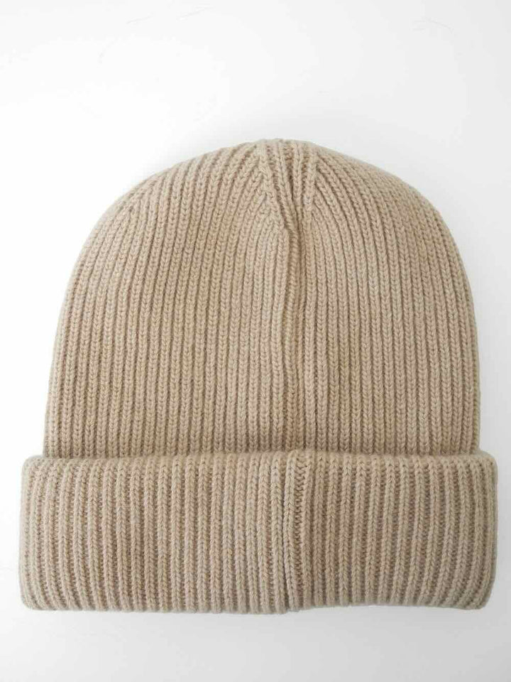 sjaalmania beanie light beige