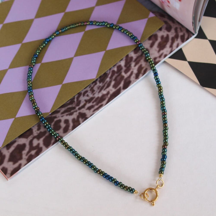 widaro ketting oil green/ dark green (kies je kleur)