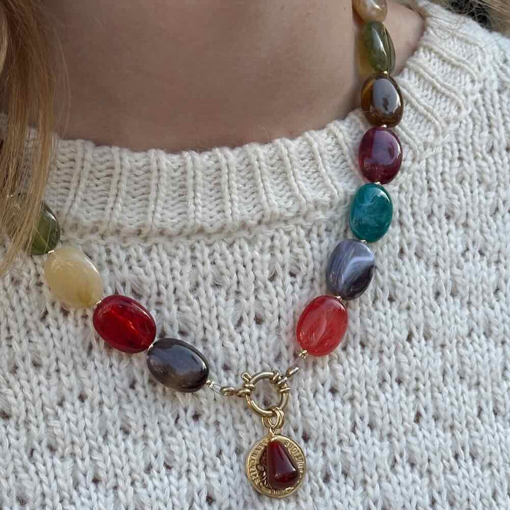 widaro ketting oval fall colours