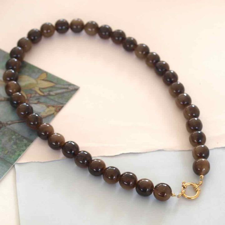 widaro ketting greige brown