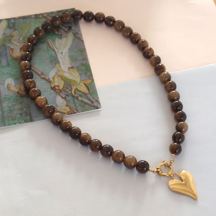 widaro ketting greige brown