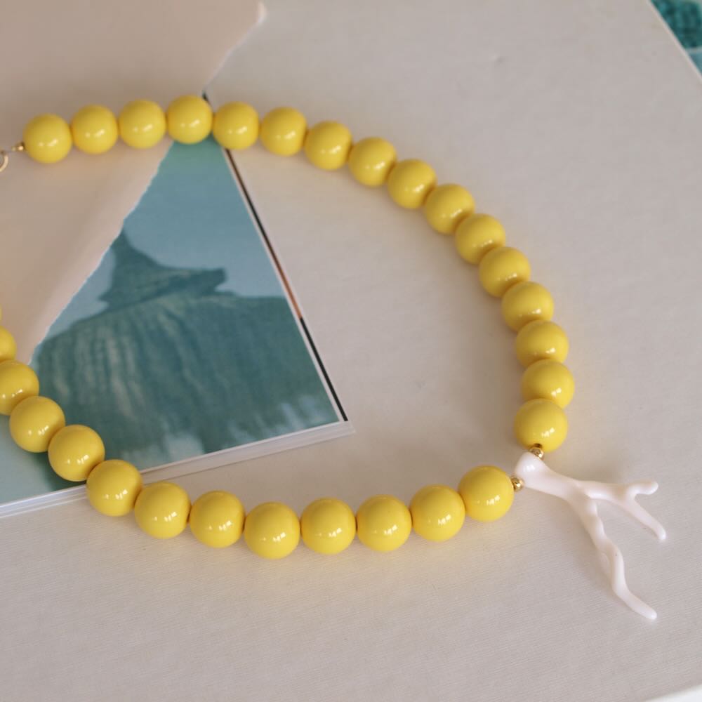widaro ketting fun round yellow