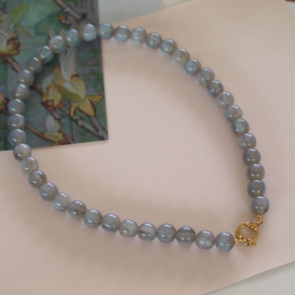 widaro ketting big grey sparkle