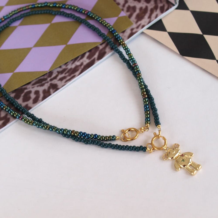 widaro ketting oil green/ dark green (kies je kleur)