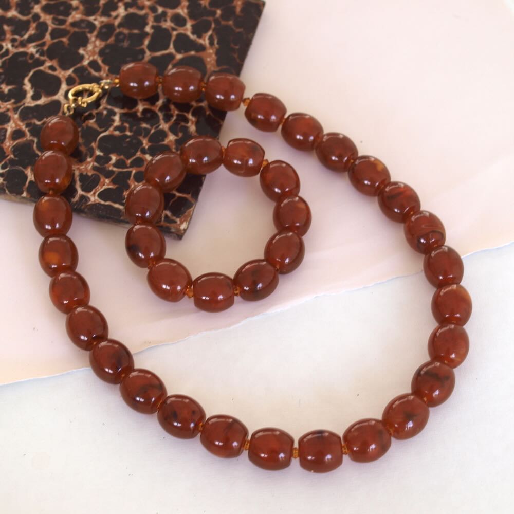 widaro set oval marmer dark brown