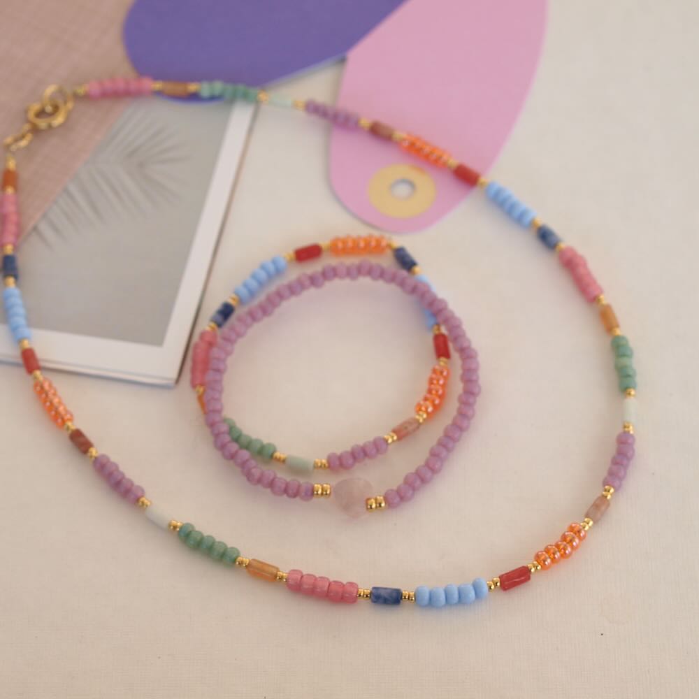 widaro ketting pastel tones