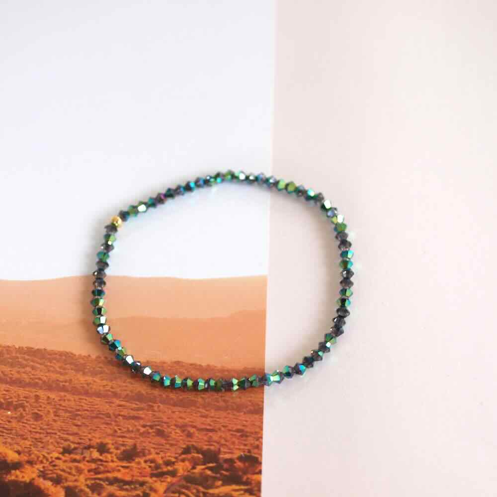 widaro swarovski armband green