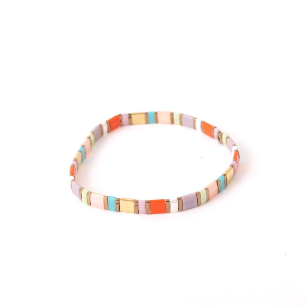 widaro armband tila pastel orange