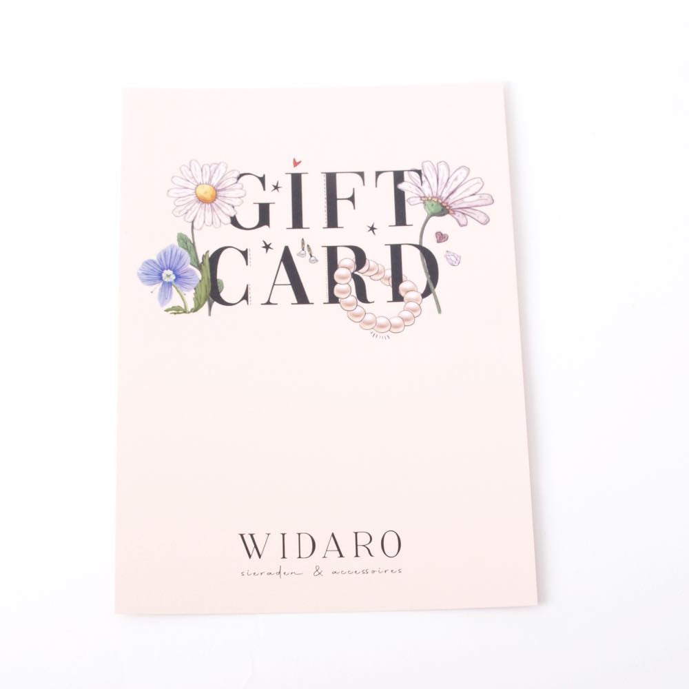 Widaro giftcard Winkel €50