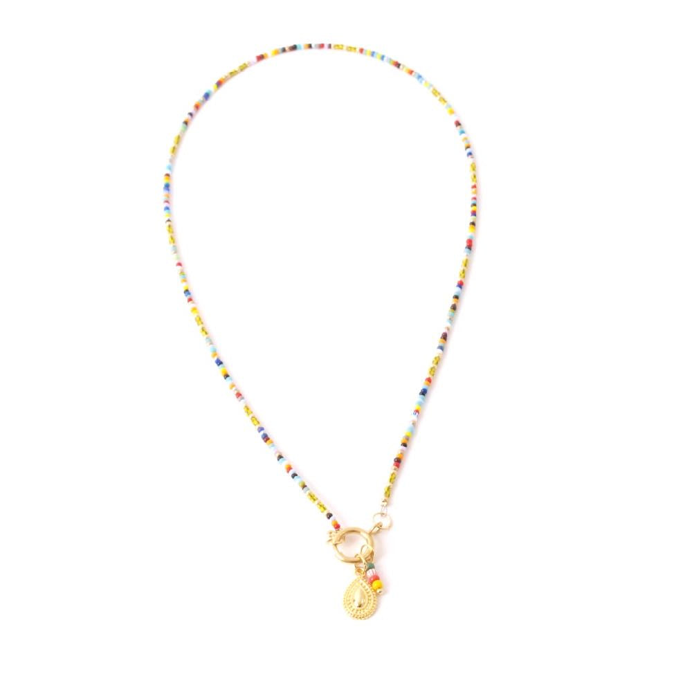 widaro halflange ketting multicolor