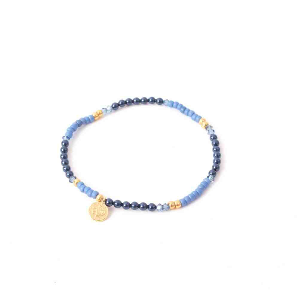 widaro armband blue tones