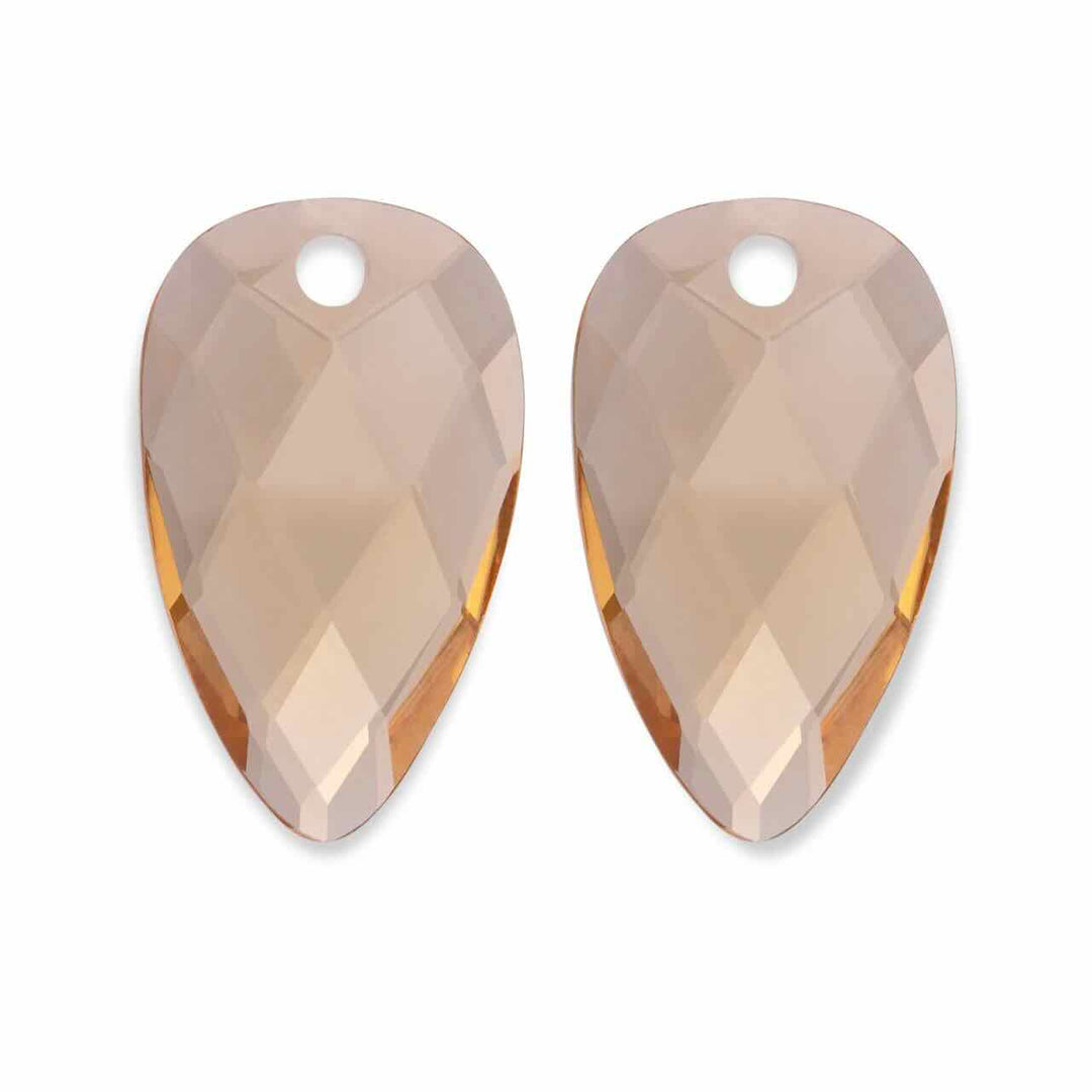 sparkling jewels hangers blossom light gold citrine