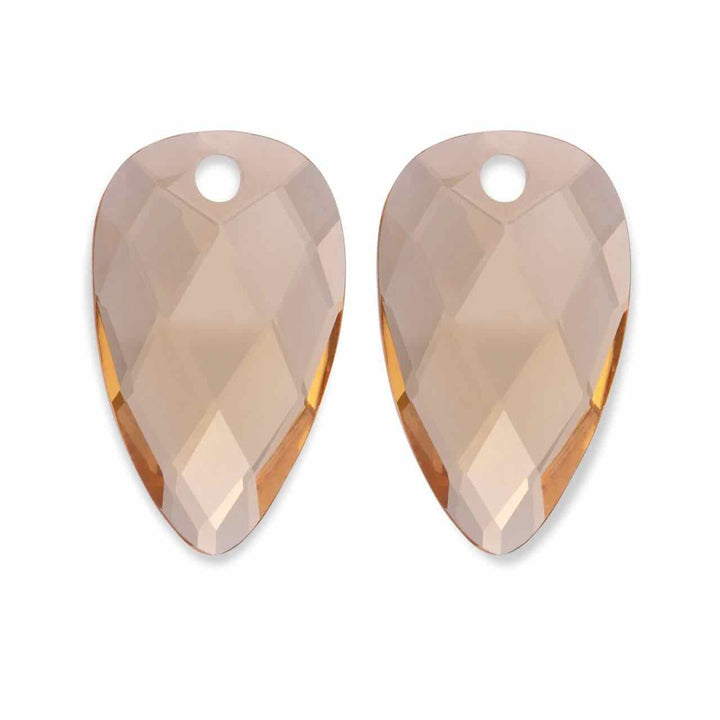 sparkling jewels hangers blossom light gold citrine